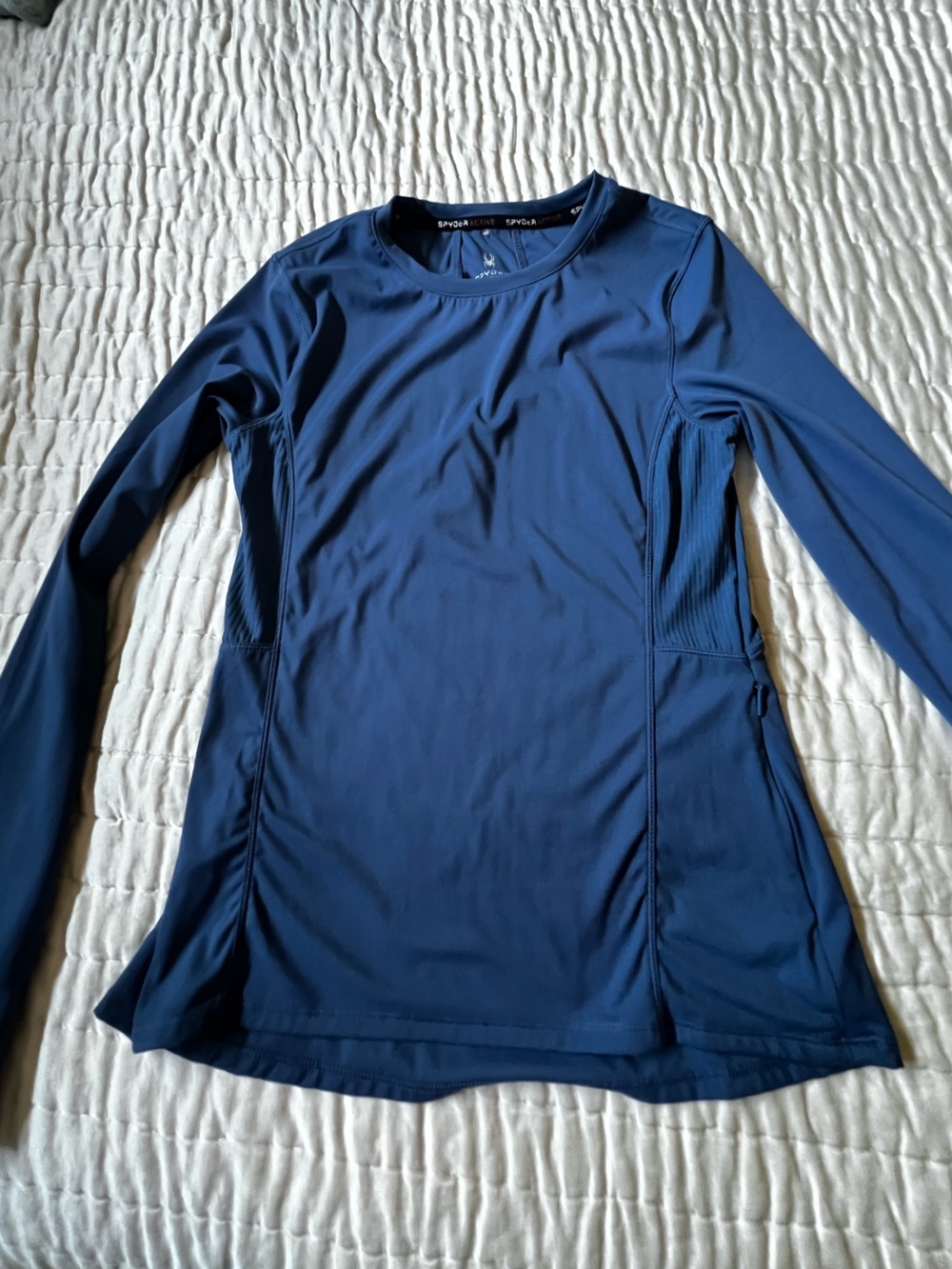 SPYDER FITTED ACTIVEWEAR LADIES SIZE S/P BEAUTIFUL SHADE OF BLUE - Picture 7 of 13
